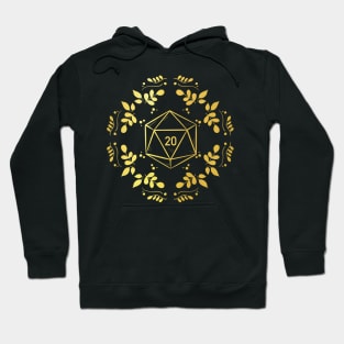 D20 gold Hoodie